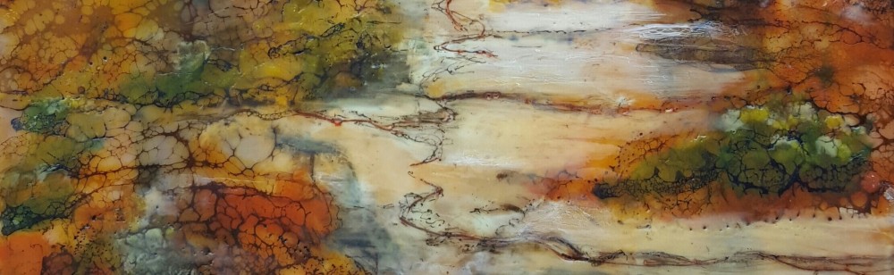 Detail of Dry River by Marijke Gilchrist